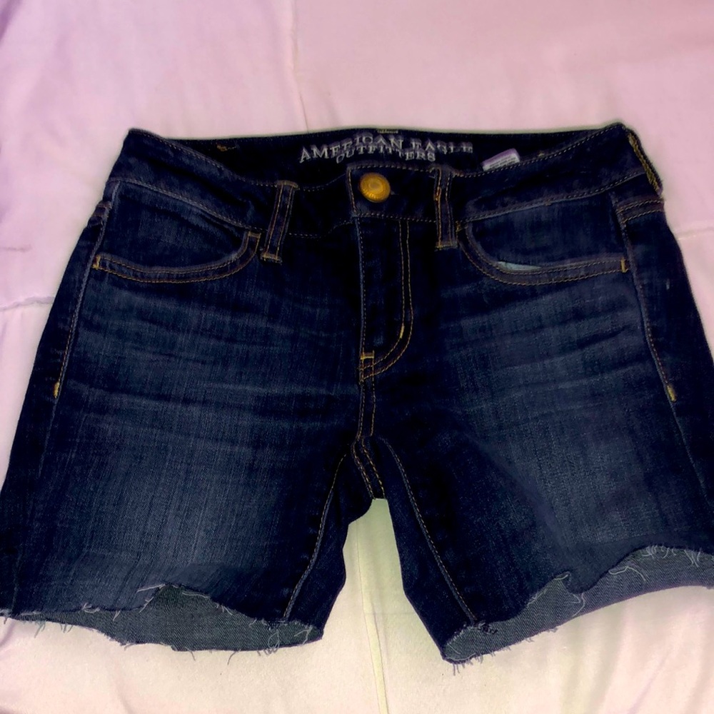 American eagle jean shorts